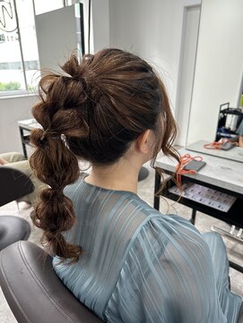 ウィズ(WITH) ポニー編みおろし