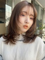 ビュートリアム 南青山(BEAUTRIUM)&nbsp;顔まわりレイヤー くびれレイヤー 前髪カット表参道20代30代40代