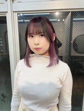 ラニヘアサロン(lani hair salon) ピンクカラー/インナーカラー/デザインカラー/ケアブリーチ