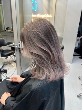 イキ 表参道(iki omotesando) ハッシュカット/フルバング/似合わせカット/レッドブラウン