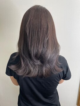 クプア 柏(kupua) エアリーロング/切りっぱなしボブ/ピンクブラウン/美髪[柏駅]