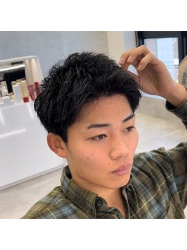 ルースト 西院店(ROOST) スパイキーショート ／メンズショート／ブリーチ