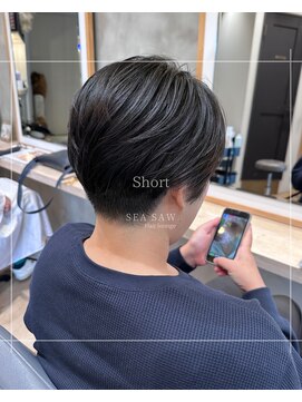 シーソー(SEA SAW) 刈り上げショート