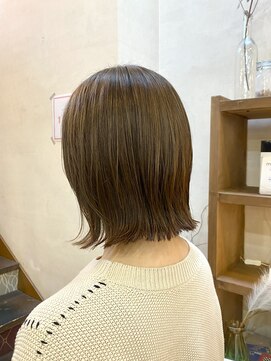 ココカラヘアー ニコ(cococara hair nico) 切りっぱなしボブ/くびれカット/レイヤー/顔まわりカット/韓国