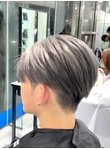 刈り上げセンターパート