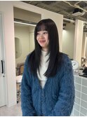 ミニウルフ/くすみブルー/テラコッタ/韓国マッシュ/くびれヘア