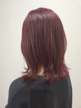 アメリ(ameri) 【ameri akari】レッドピンク/ピンクブラウン/レイヤーボブ