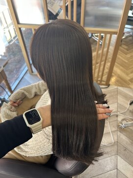 アリスバイアフロート 自由が丘(ALICe by AFLOAT) 髪質改善トリートメント/ブラウンカラー