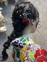 バサラ 池袋店(VASARA)&nbsp;あみおろしヘア♪着物ヘア/浴衣ヘア/卒業式ヘア/成人式ヘア