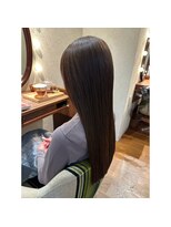 エルサフィロ キタハマ(el zafiro kitahama)&nbsp;20×30×40代×パールグレージュ×ファインバブル×ツヤ髪ケア