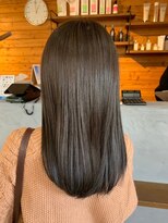 ビスクヘアデザイン(bisq hair design)&nbsp;艶髪　ロング　髪質改善カラー　縮毛矯正　質感ストレート