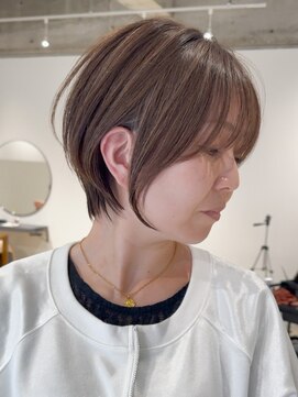 ジルブラン 大阪(JIL BLAN) 大人ショートヘア/ハイライトカラー/イルミナカラー[堺]