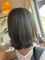 シュールセイン(sur scene) ボブ×olive color