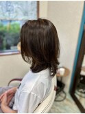 セミロングレイヤー