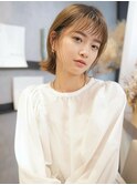 ■シースルーバング/艶カラー/くびれヘア/外ハネボブ元町2-5