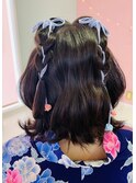 浴衣ヘア