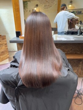 リリアン(Ririan) 【橋本】うる髪フルカラー+自社製品髪質改善トリートメント