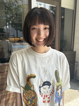 リチェッタ(Ricetta) ボブ　ぱつっと　イルミナカラー