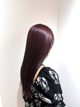 ビューブルー 亀戸錦糸町(VIEW BLUE) 美髪シアーカラー髪質改善レイヤーカット切りっぱなしボブ