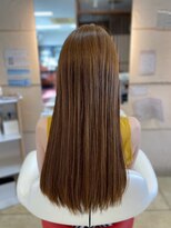 美容室 ルーフトップ(Roof top)&nbsp;髪質改善白髪ぼかしハイライトカラー前髪カットベージュカラー