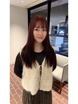 ヘアープレイス ヴィブ(hair place VIVE) 超高濃度水素で色合いの良いボルドー★