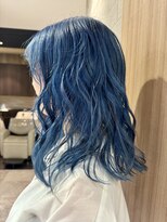 イメージア ボーノ相模大野店(IMAGE-A)&nbsp;【相模大野カラー】透明感ディープブルーウェーブ