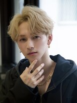 ルーシー 渋谷(LUCEY)&nbsp;センターパートフェザーパーマシャドウパーマメンズパーマ