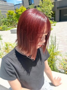 髪のダメージを最大限まで減らし、最後にTRでダメージ補修♪理想の艶髪に！[大阪/関目/ケラフェクト/COTA]