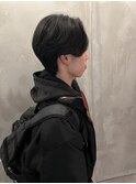 センターパート　メンズミディアム　池袋メンズ