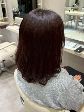 コルソ バイ ケーツー(CORSO by k-two) 艶髪/髪質改善/ミディアムレイヤー/透明感/ナチュラルブラウン