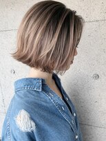 モルト 麻生(molt)&nbsp;コントラストハイトーン　ボブ