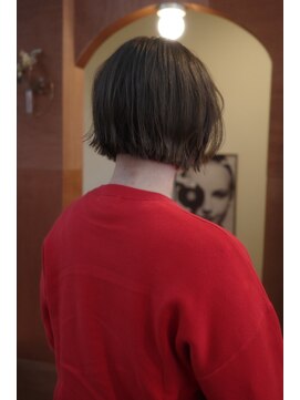 チャプター 問屋町(chapter) 髪質改善ミニボブパツっとボブブリーチなし透明感ケアカラー