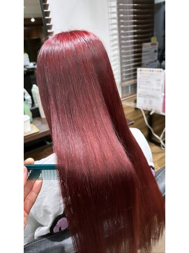 ブレンドバイハピネス(Blend by happiness) 髪質改善トリートメントストレートロングレイヤー20代30代40代