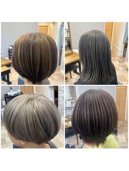 シエル(Ciel)の写真/あなたにぴったりのカラーを提案☆透明感も柔らかさも手に入れて「なりたい」を叶える♪白髪ぼかしも◎