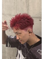 リップス 吉祥寺店 (LIPPS) レッドフェードショート