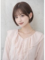 レガリタ(Regarita)&nbsp;【Regarita】好印象モテヘア!柔らかブラウンショートボブ　原田
