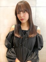 トゥルーズ 梅田茶屋町店(TLUUS)&nbsp;【TLUUSミルクティーブロンドワンホンレイヤーダークブルー】
