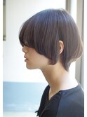 [ethica_南船場] ナチュラルダークアッシュ×ショートボブ3