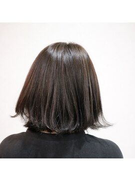 コジック ヘアアンドアイ(Cogic hair & eye) 10代20代30代大人暗髪ハイライトMIXフラッフィー ハニボブ