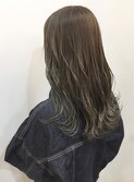 グレージュ×ハイライト