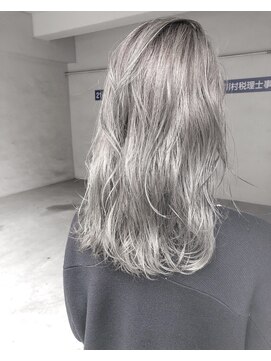 ヘアーアンドアトリエ マール(Hair&Atelier Marl) 【Marl】グレージュカラーの外国人風セミディ♪