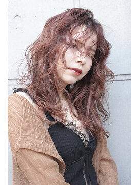 ノースイースト 荻窪店(north east) こなれ感◎ニュアンスパーマ/暖色カラー