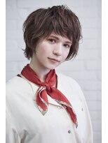 ラレイ(Lalei)&nbsp;【ささきまさき】短め前髪マッシュウルフ×ココアブラウン