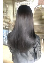 ヘアメイク シュシュ(Hair make chou chou) 大人かわいい前髪ココアブラウンフリンジウェーブ20代30代