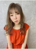 ＊ASTRANTIA＊福井彩乃 ハイライト×アッシュベージュグレージュ