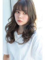 ヌーン ヘアメイク プラス ハッピータイムズ(NOON hair make+happy times)&nbsp;耳かけ☆透明感イルミナアッシュベージュ 中野ヌーンstyle88