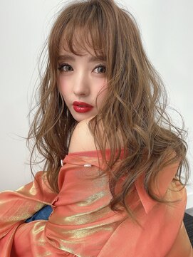 ルービック 京橋(Rubik's) ロングレイヤー/デジタルパーマ/抜け感ヘア