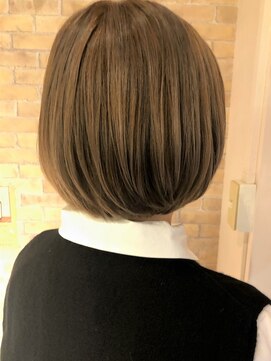 ブレス ヘアー clara店(Bless HAIR) 20代30代大人ナチュラル♪透明感ベージュ×外国人風フレンチボブ