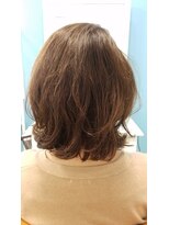 アラワラブルー(arrawarra blue)&nbsp;外はねミディ/20代/30代/40代/50代/倉敷/白楽町