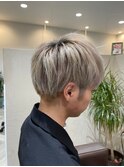 ツーブロック刈り上げ/リラクシー/耳だしショート10代20代